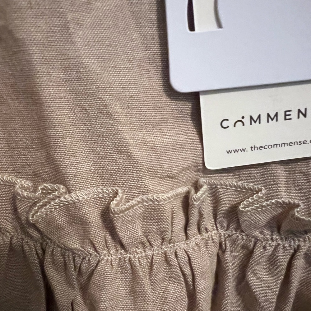 Commense Cream Mini Sundress - Picture 5 of 11